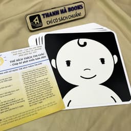 Thumbnail Sách - Thẻ Kích Thích Thị Giác - Giúp Bé Phát Triển Toàn Diện - Khởi Động (Gồm 6 thẻ đen trắng) 4