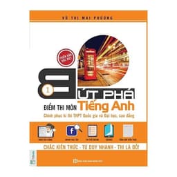Thumbnail Sách - Combo Bứt phá điểm thi môn tiếng Anh (Chinh phục kì thi THPTQG và Đại học, cao đẳng) Tập 1 + 2 3