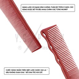 Thumbnail Lược cắt tóc nam chuyên nghiệp YS PARK YS-252 chịu nhiệt cao cấp - hàng chính hãng made in Japan 3