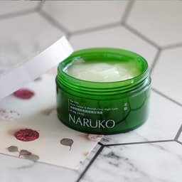 Thumbnail Mặt nạ ngủ kiềm dầu, kiểm soát mụn Naruko trà tràm Tea Tree Shine Control Blemish Clear Night Gelly 80gr (Bản Đài) 4