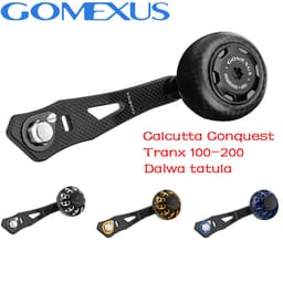 Thumbnail Gomexus Tay quay máy câu cá bằng carbon cho Daiwa Shimano Kastking Okuma Abu LC 8 x 5mm/ 7 x 4mm tay quay máy đứng 1
