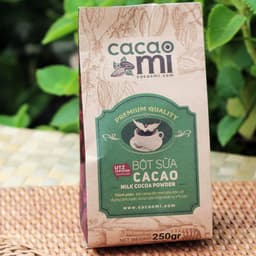 Thumbnail Bột ca cao sữa hoà tan 3in1 CACAO MI pha thức uống socola, trà sữa đậm đà vị ca cao nguyên chất 250g 2
