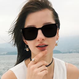 Thumbnail Phụ kiện thời trang KATELUO 8033 Kính râm phân cực quá khổ cho nam và nữ cổ điển 4