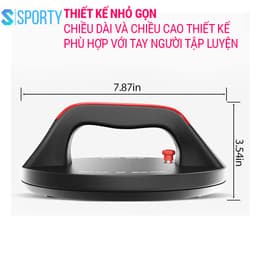 Thumbnail Bộ 2 khung chống đẩy xoay 360 độ SPORTY, thanh hít đất tập bụng và cánh tay chất liệu ABS YGW44 4