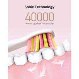 Thumbnail Bàn chải đánh răng điện Fairywill 507 5 chế độ 8 đầu thay thế 1 hộp đựng du lịch 3