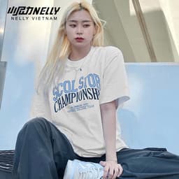 Thumbnail Áo thun NELLY Cotton 260gsm Premium - Soulstor Tay Lỡ Form Rộng Nam Nữ 1