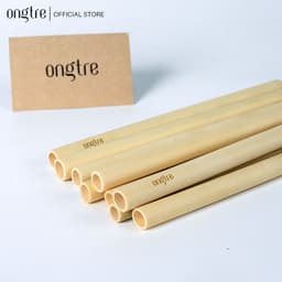 Thumbnail Bộ 10 ống hút tre ONGTRE chiều dài 15cm, 20cm, 25cm, trân châu dùng cho nhà hàng, khách sạn, quà tặng doanh nghiệp 3
