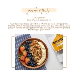 Thumbnail Granola DK Harvest 500g Vị Truyền Thống - Chứa 30% Hạt, Nguyên Liệu Chất Lượng Cao | Hỗ Trợ Giảm Cân, Tốt Cho Tim Mạch 4