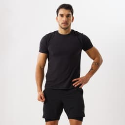 Thumbnail Áo tập gym nam Hibi Sports T101, form ôm vừa, kiểu ngắn tay 1