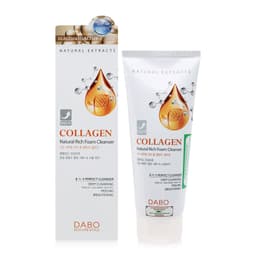 Thumbnail Sữa rửa mặt cao cấp tinh chất Collagen 3in1 Dabo Nature Rich Foam Cleanser Collagen TAC 180ml 3
