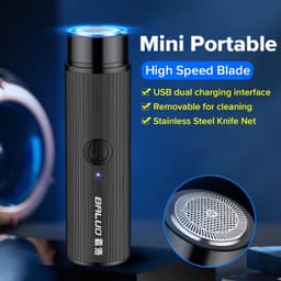 Thumbnail Máy cạo râu lông mũi tai điện UBEATOR mini 4D sạc lại tái sử dụng được dành cho nam 2