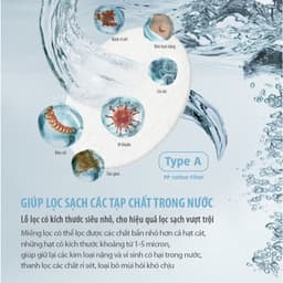 Thumbnail [GIFT] Miếng Bông Lọc PP Type A Thay Thế Cho Vòi Sen Tắm Cao Cấp Lọc Nước, Khử Clo BABY TATTOO 2