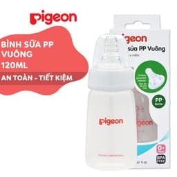Thumbnail Bình Sữa PP Vuông Pigeon Flexible 120ml/240ml 2
