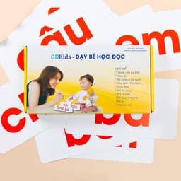 Thumbnail Flashcard - Dạy Trẻ Học Đọc Glenn Doman - Bộ 100 thẻ học thông minh phát triển ngôn ngữ cho trẻ từ 0-6 tuổi 1