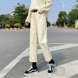Thumbnail Quần Jeans Dài Thời Trang Dành Cho Nữ 4