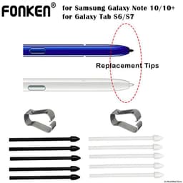 Thumbnail Fonken 5 CÁI Stylus S Pen Mẹo Bộ công cụ nạp lại bút cho Samsung-Galaxy Tab S6 / Tab S7 S6 lite S8 + Note 10 20 Đầu bút Stylus 2