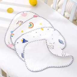 Thumbnail Gối Xô BONNY 10 Lớp Siêu Mềm Mại Và Thấm Hút Mồ Hôi Dành Cho Bé (KT:40x25Cm) 3