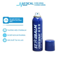 Thumbnail Xịt lạnh hỗ trợ thể thao STARBALM Cold Spray 150ml sản xuất tại Hà Lan - MEDICAL 1