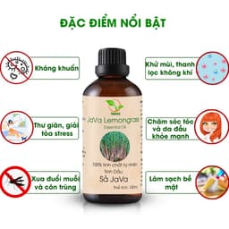 Thumbnail Bộ đôi khử mùi đuổi muỗi hiệu quả. Tinh dầu Sả Java 100ml + Xịt tinh dầu đuổi muỗi sả quế 300ml TAMAS 1