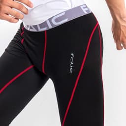 Thumbnail Quần legging giữ nhiệt nam FALIC lót lông form ôm co giãn tập thể thao gym đánh bóng rổ FAL2011 4