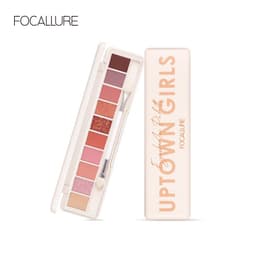 Thumbnail Bảng phấn mắt FOCALLURE 10 màu kết cấu mịn kèm cọ và gương hai đầu cao cấp 10g 1