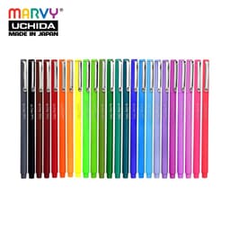 Thumbnail Bút lông kim luyện viết chữ đẹp Marvy Uchida Le Pen 4300 ngòi 0.3mm (màu cơ bản) 1