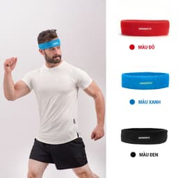Thumbnail Băng đô thể thao headband goodfit co giãn 4 chiều, thấm hút mồ hôi 1