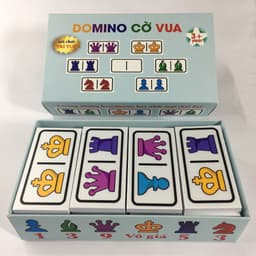 Thumbnail Domino Cờ vua DƯƠNG SINH, 28 quân, đồ chơi tích hợp 2 boardgame trí tuệ cho trẻ em 1