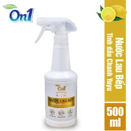 Thumbnail Nước lau bếp năng On1 500ml N6701 tinh dầu chanh Yuzu giúp làm sạch bụi bẩn, dầu mỡ, cặn bám lâu ngày 2