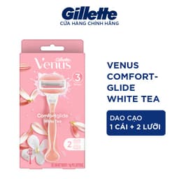 Thumbnail Dao Cạo Nữ Gillette Venus Hương Hoa Trà Trắng White Tea - Hộp 1 Cán 2 Lưỡi dao cạo 2