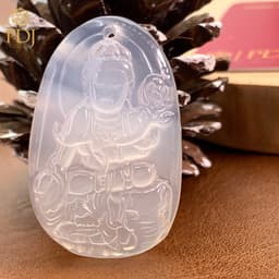 Thumbnail Mặt phật bản mệnh Phổ Hiền Bồ Tát - tuổi Thìn, tuổi Tỵ - tặng kèm dây dù đeo và hộp đựng - M000091 - Trang sức PDJ 2