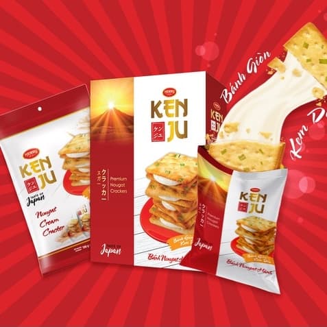 Ảnh Bánh Richy Kenju quy hành kem dẻo túi 186g 4