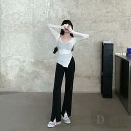 Thumbnail Daduhey Quần Jeans Size S-5XL Thời Trang Năng Động Cho Nữ 1