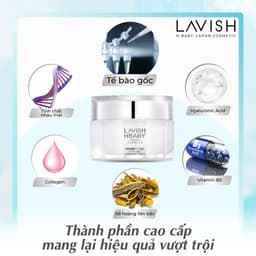 Thumbnail Kem Tế Bào Gốc Nhật Bản Lavish H Baby Stem Cells Intensive Cream 50ml 4