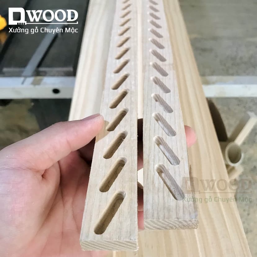 Ảnh 1 Cặp Rãnh Cửa Chớp Dwood Gỗ Ash Làm Cửa Chớp, Cửa Lá Sách 3