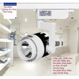 Thumbnail Rọi ray SuperVilighting, Mã :ROIKH-20,30W, Ra: 85Rọi, CRI: 90 COB cao cấp, công suất 20W- 30W,  bảo hành 24 tháng 2