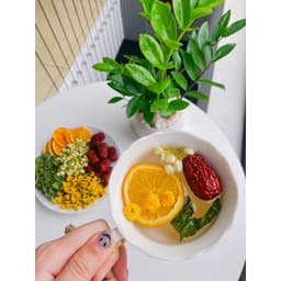 Thumbnail Trà detox trái cây (gồm táo đỏ, cam thái lát, hoa nhài, cỏ ngọt, hoa cúc) Gói 10gr 2