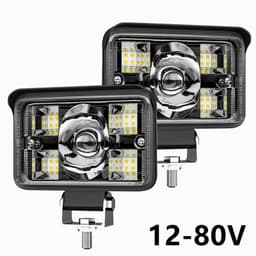Thumbnail Đèn led vuông LYMOYO 78W 12V 24V chống nước gắn xe tải địa hình SUV 1