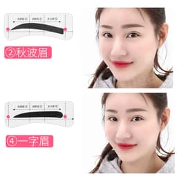 Thumbnail Set 32 miếng dán khuôn kẻ lông mày PFFEE chuyên nghiệp hỗ trợ làm đẹp 4