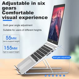 Thumbnail EVEBOT Giá Đỡ Máy Tính Xách Tay Bằng Hợp Kim Nhôm Đa Năng Tiện Dụng 2