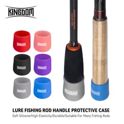 Thumbnail Vương Quốc Cần Câu Tay Cầm Vỏ Bảo Vệ gel Dụ Rod Đáy Bảo Vệ Mồi Đúc Quay haruan toman Tôm Cần Câu 1