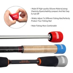 Thumbnail Vương Quốc Cần Câu Tay Cầm Vỏ Bảo Vệ gel Dụ Rod Đáy Bảo Vệ Mồi Đúc Quay haruan toman Tôm Cần Câu 4