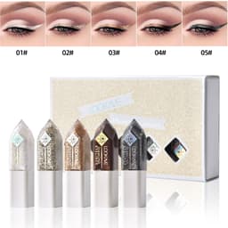 Thumbnail Phấn Mắt Dạng Lỏng Ánh Ngọc Trai Lấp Lánh Không Thấm Nước Lamuseland 3
