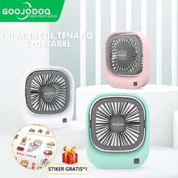 Thumbnail Quạt GOOJODOQ cầm tay để bàn kích thước mini nhỏ gọn tiện lợi 1
