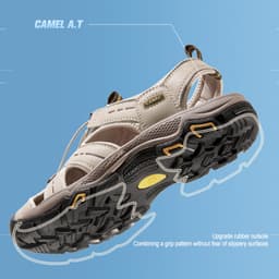 Thumbnail Xăng đan nữ CAMEL CROWN Giày đi biển thể thao chống trượt thoáng khí 3