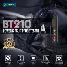 Thumbnail Bút thử điện AUTOOL BT210 phân cực chuyên dụng dành cho xe hơi xe máy 2