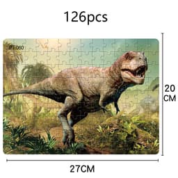 Thumbnail LEQIAZHIXING Bộ Xếp Hình Khủng Long 126 Mảnh Cho Bé 4