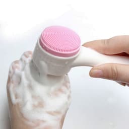 Thumbnail Cọ Rửa Mặt Silicone Bilateral 3D 3