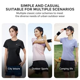 Thumbnail Áo Thun Thể Thao Vải Lụa Lạnh Nhanh Khô Chống Nắng Cá Tính Cho Nữ 3