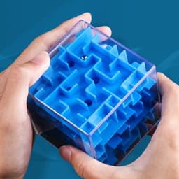 Thumbnail LEQIAZHIXING Quả Bóng Mê Cung 3d 6CM Nhiều Màu Sắc Rèn Luyện Trí Não Cho Bé 2